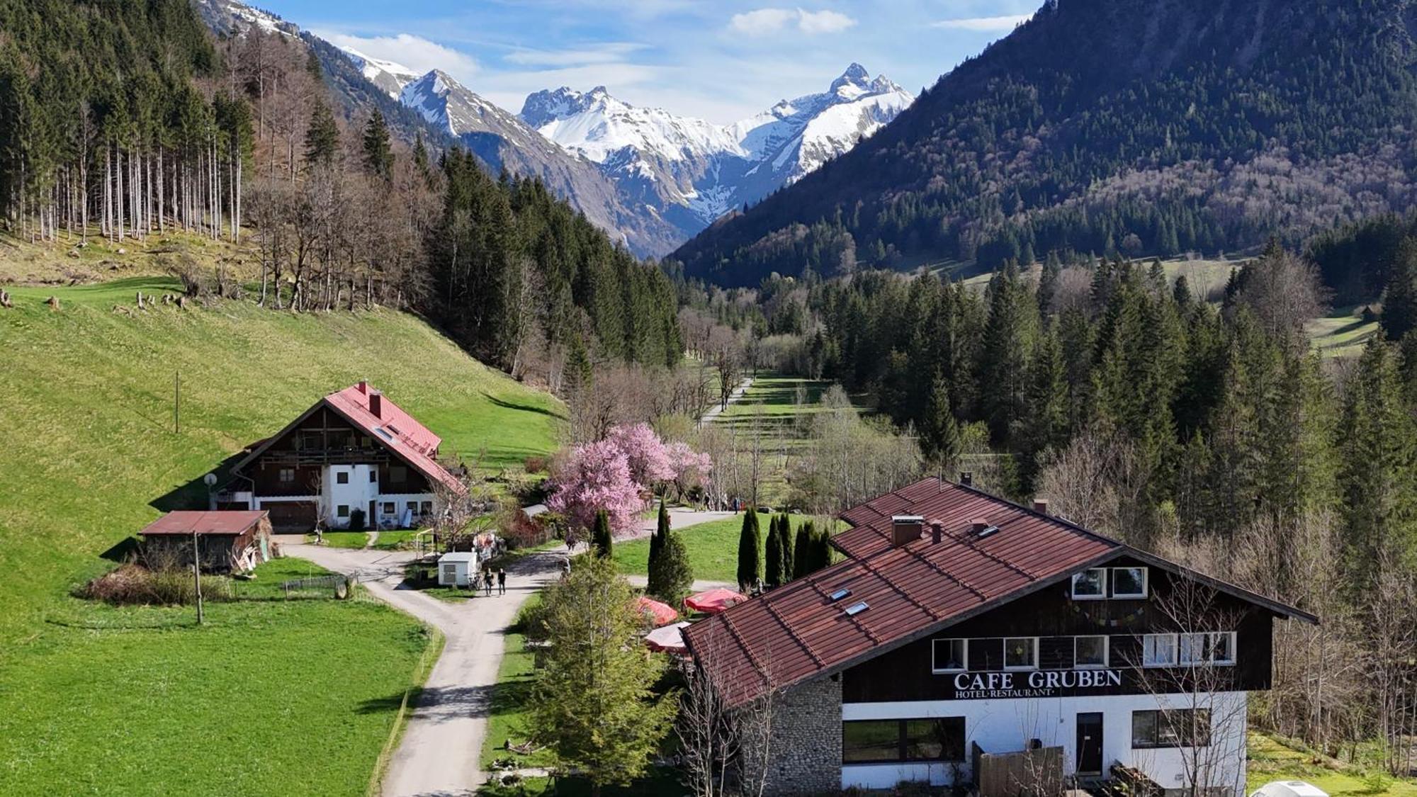 Gaestehaus Gruben Oberstdorf Exteriér fotografie